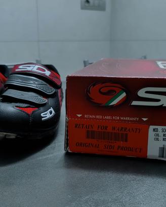 Scarpe MTB Bullet 2 - Rosso/Nero, usate pochissimo