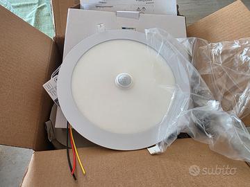 Plafoniera LED 18W 1800Lm con Sensore Movimento