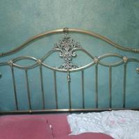 letto matrimoniale in ottone 