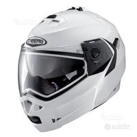 Casco modulare Caberg Duke II bianco con Pinlock