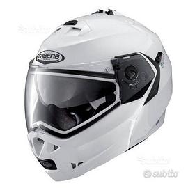 Casco modulare Caberg Duke II bianco con Pinlock