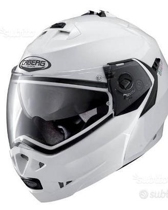 Casco modulare Caberg Duke II bianco con Pinlock