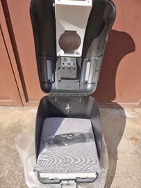 trasportino per cani montaggio su moto o scooter