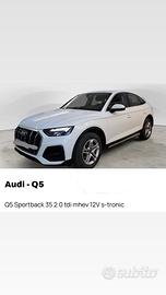 Audi Q5 sportback s line plus diesel/ibrida