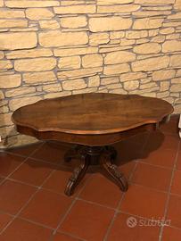 Tavolino da salotto dell' 800 stile inglese