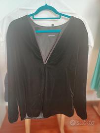 Blusa elegante in velluto Armani