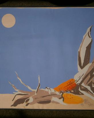 Luca 1973 : serigrafia  Atelier Cortina MI 143/33