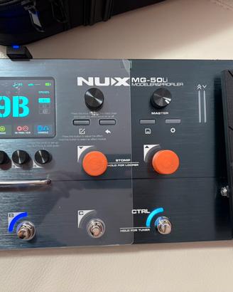 Pedaliera chitarra NUX MG-50Li modeler profiler