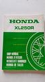 Honda XL 250 R Enduro '82 manuale officina INGLESE