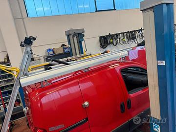 Portapacchi con slitta