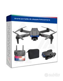 Drone portatile 4k doppia fotocamera