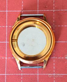 Cassa Orologio Acciaio Inox Placcata Oro EB1197