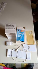 oppo A15 azzurro, batteria nuova