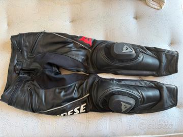 Pantaloni Dainese in pelle taglia 50