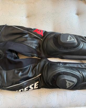 Pantaloni Dainese in pelle taglia 50