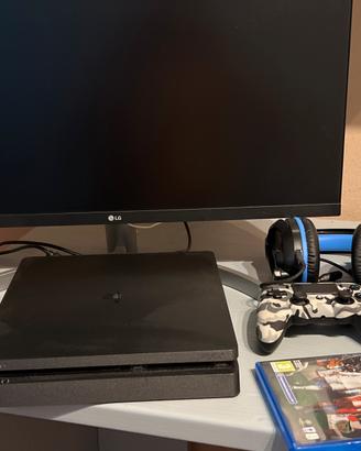 Ps4+controller+fifa26+monitor