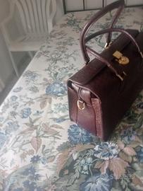 Borsa cartella vera pelle struzzo 
