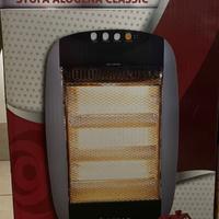 Stufa alogena con funzione oscillante