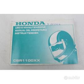 MANUALE USO E MANUTENZIONE HONDA CBR 1100 XX SUPER