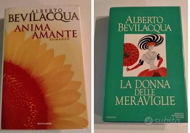 N.2 libri ALBERTO BEVILACQUA-ANIMA AMANTE/LA DONNA