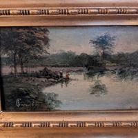 PAESAGGIO FRANCESE XIX SECOLO SCUOLA DI BARBIZON