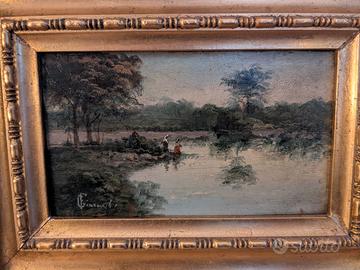 PAESAGGIO FRANCESE XIX SECOLO SCUOLA DI BARBIZON