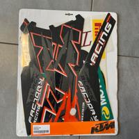 KIT GRAFICHE FACTORY KTM ENDURO DAL 2005 AL 2007