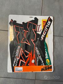 KIT GRAFICHE FACTORY KTM ENDURO DAL 2005 AL 2007