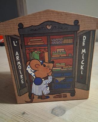 scatola portaoggetti da collezione