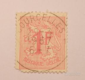 Francobollo Belgique, 1967 Raro