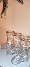 Set di n.3 Bicchieri Vintage Birra Wührer