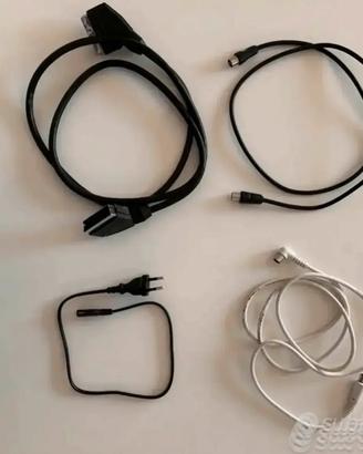 Cavo scart + cavi antenna + cavo alimentazione
