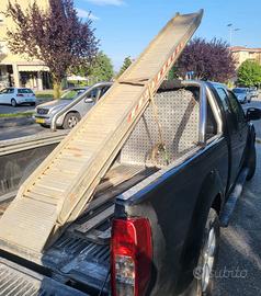 Rampe alluminio 4metri 25 quintali portata