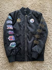 Giubbotto NFL vintage bomber nero –