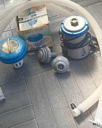 pompa e galleggiante piscina