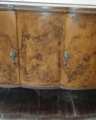 Mobile antico radica di noce Barraja Palermo 