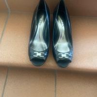 Scarpe nere Ralph Lauren mai usate