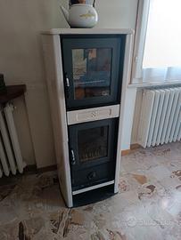 Stufa a legna Piazzetta con forno