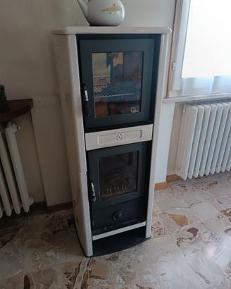 Stufa a legna Piazzetta con forno