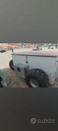 Carrello ellettrico da spiaggia