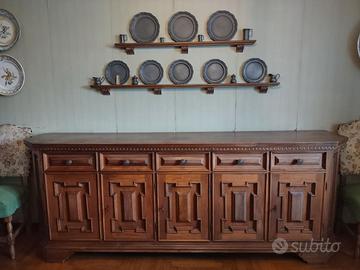 Credenza artigianale in stile classico