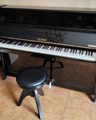 Pianoforte verticale Petrof P114 Klasik – Nero lac