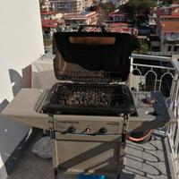 Barbecue Campingaz a gas con pietra lavica