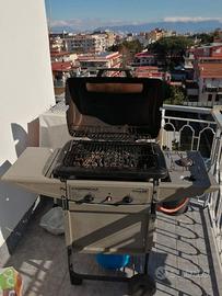 Barbecue Campingaz a gas con pietra lavica