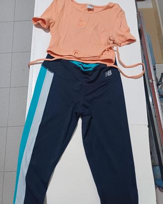 Leggins New Balance, maglia Puma