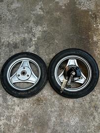 Coppia Cerchi Originali Bajaj Sunny 50