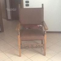 Sedia scrivania anni40/50