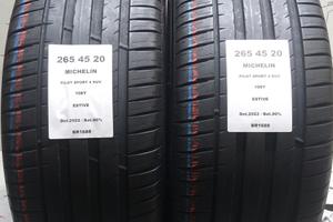 2 GOMME 265 45 20 MICHELIN BR1688