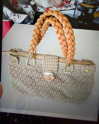 Borsa artigianale fatta a mano elegante e unica