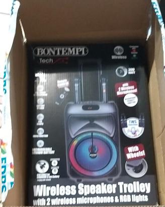 Cassa acustica wireless Nutella Bontempi